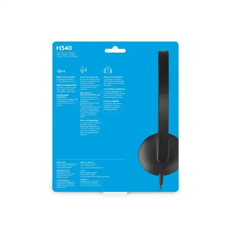 جعبه  هدفونLogitech H340